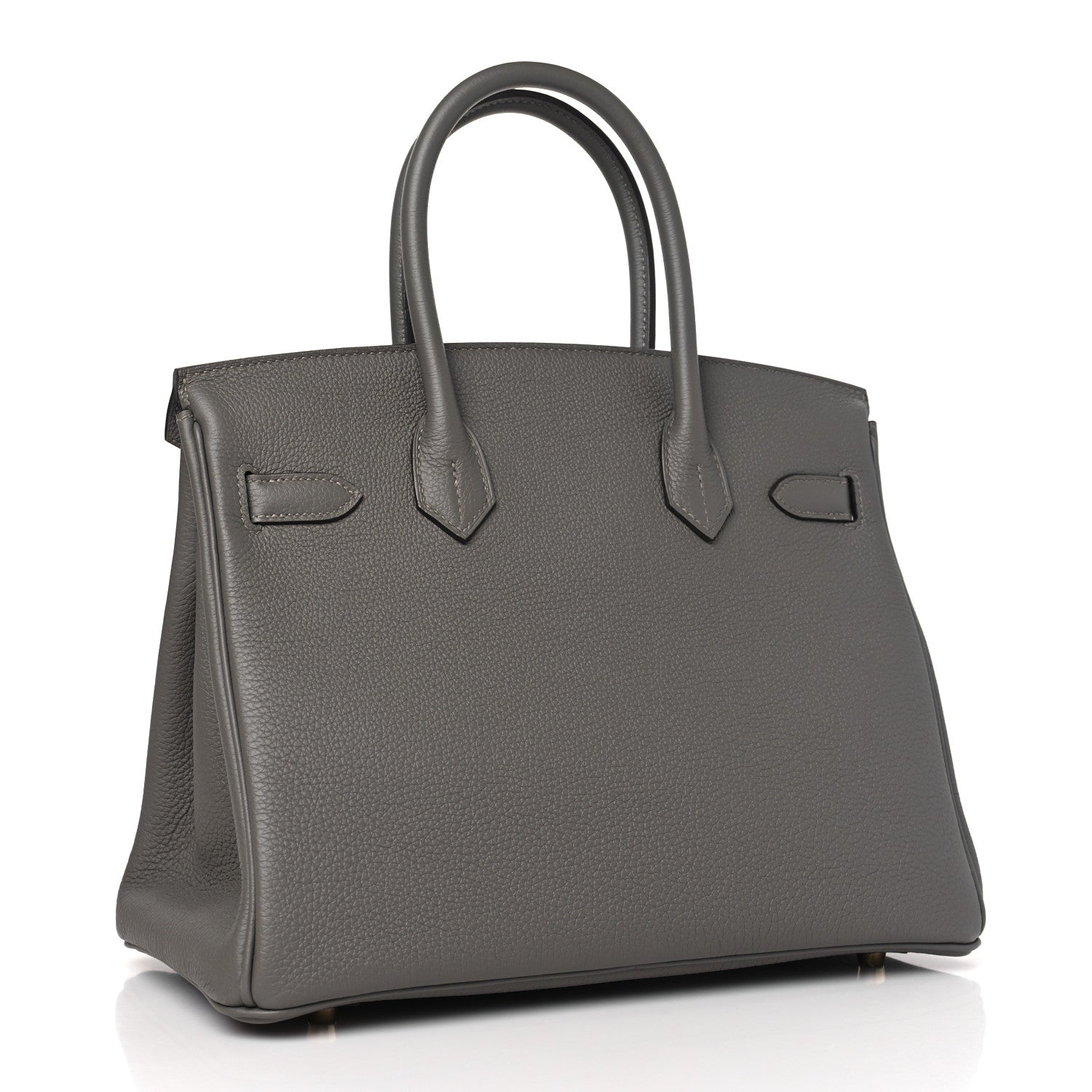 Hermes Togo BIRKIN 30 Gris Meyer 3 of 10