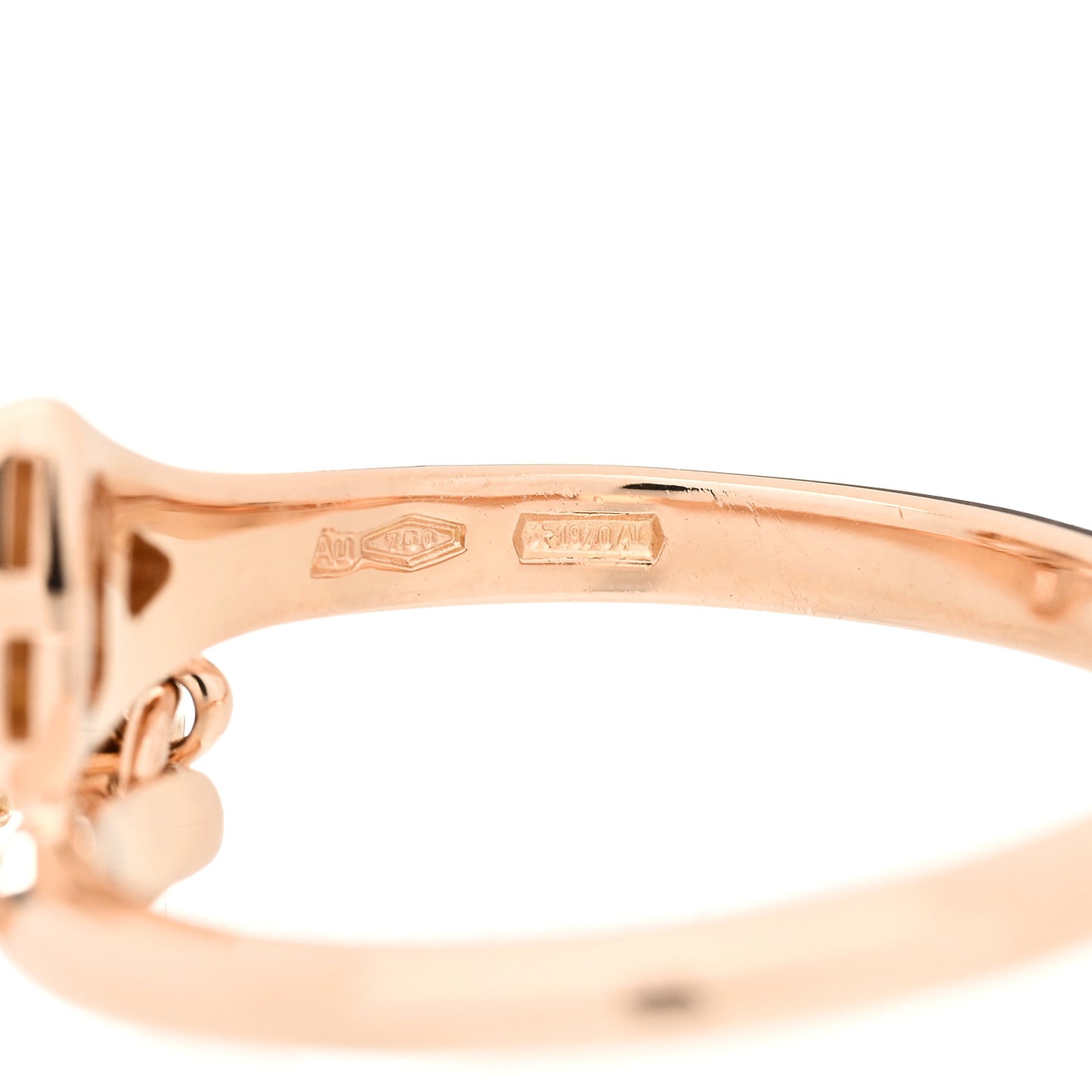 18K Rose Gold Diamond Divas' Dream Ring 54 7