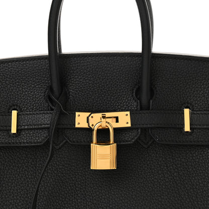 Hermes Togo Birkin 25 Black 8 of 21