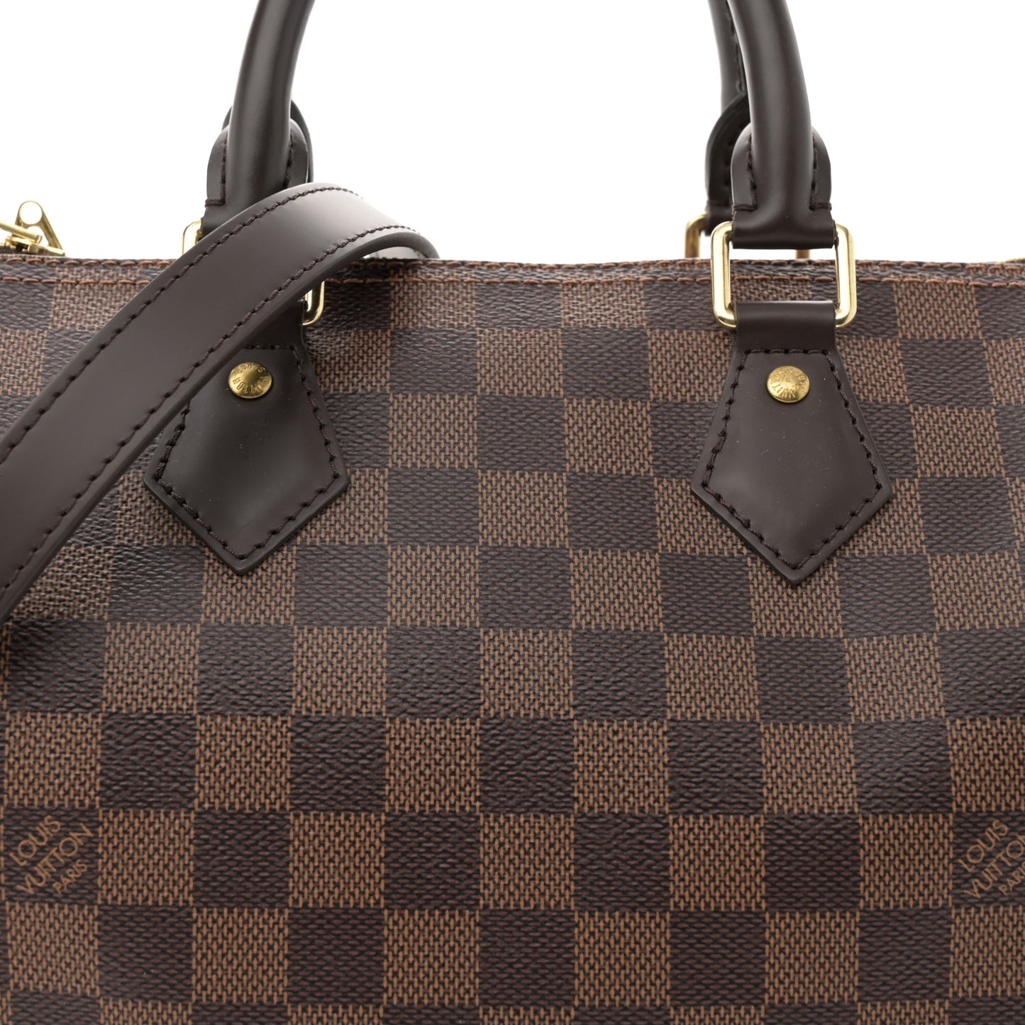 Damier Ebene Speedy Bandouliere 25