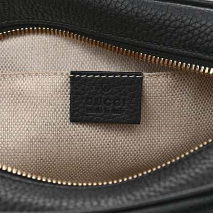 Gucci Pebbled Calfskin Small Soho Disco Bag Black 6 of 9