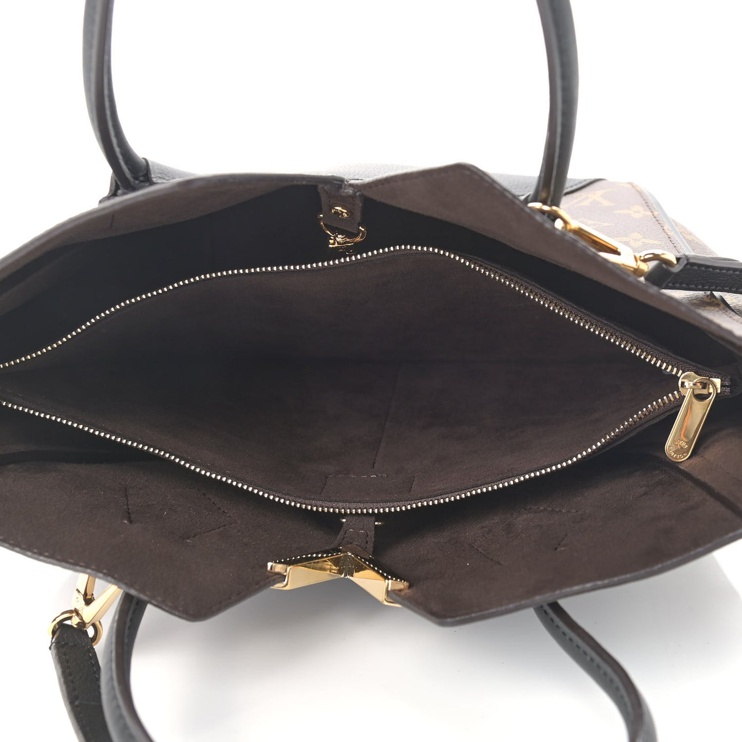 Calfskin Monogram Kimono Tote PM Black