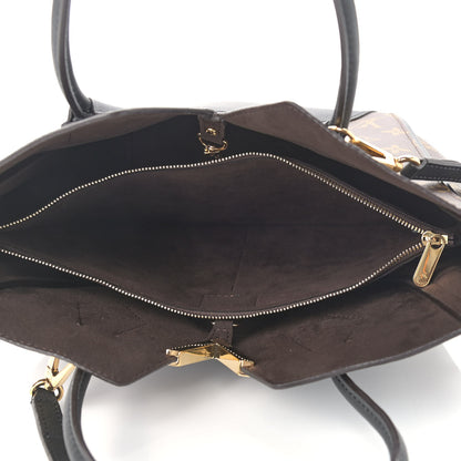 Louis Vuitton Calfskin Monogram Kimono Tote PM Black 5 of 10