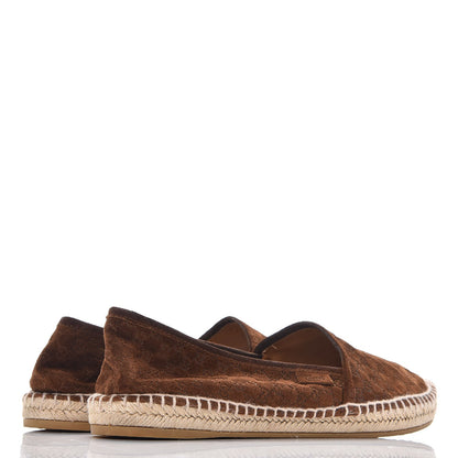 Gucci Suede Microguccissima Espadrilles 39.5 Nut Brown 4 of 11