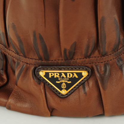 Prada Nappa Gaufre Hobo Noce 5 of 8