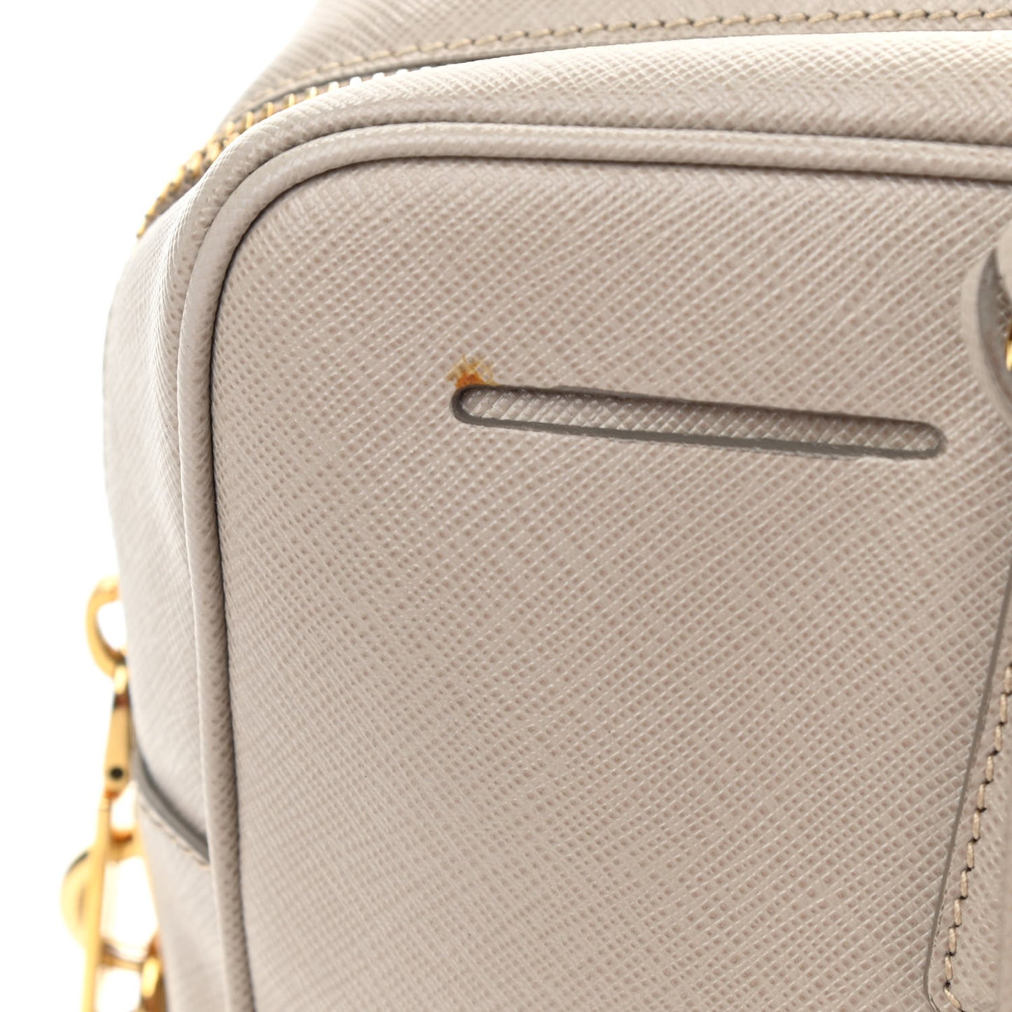 Saffiano Lux Bowler Pomice