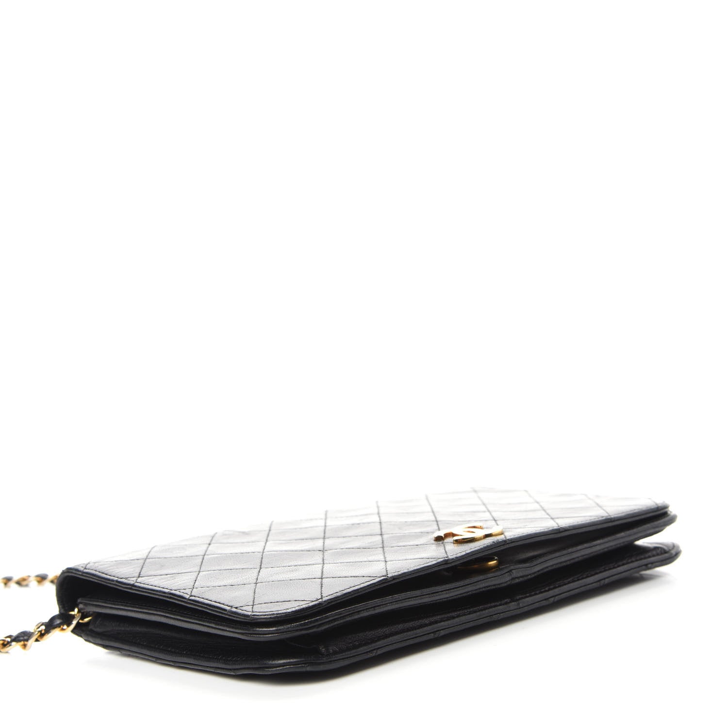 Chanel Lambskin Quilted Small Single Flap Black 4 of 14