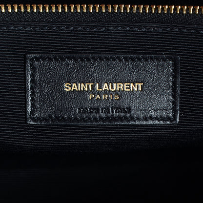 Saint Laurent Grained Calfskin Small Sac De Jour Lipstick Red 6 of 9