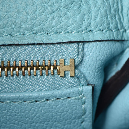 Hermes Togo Kelly Retourne 32 Bleu Atoll 26 of 33
