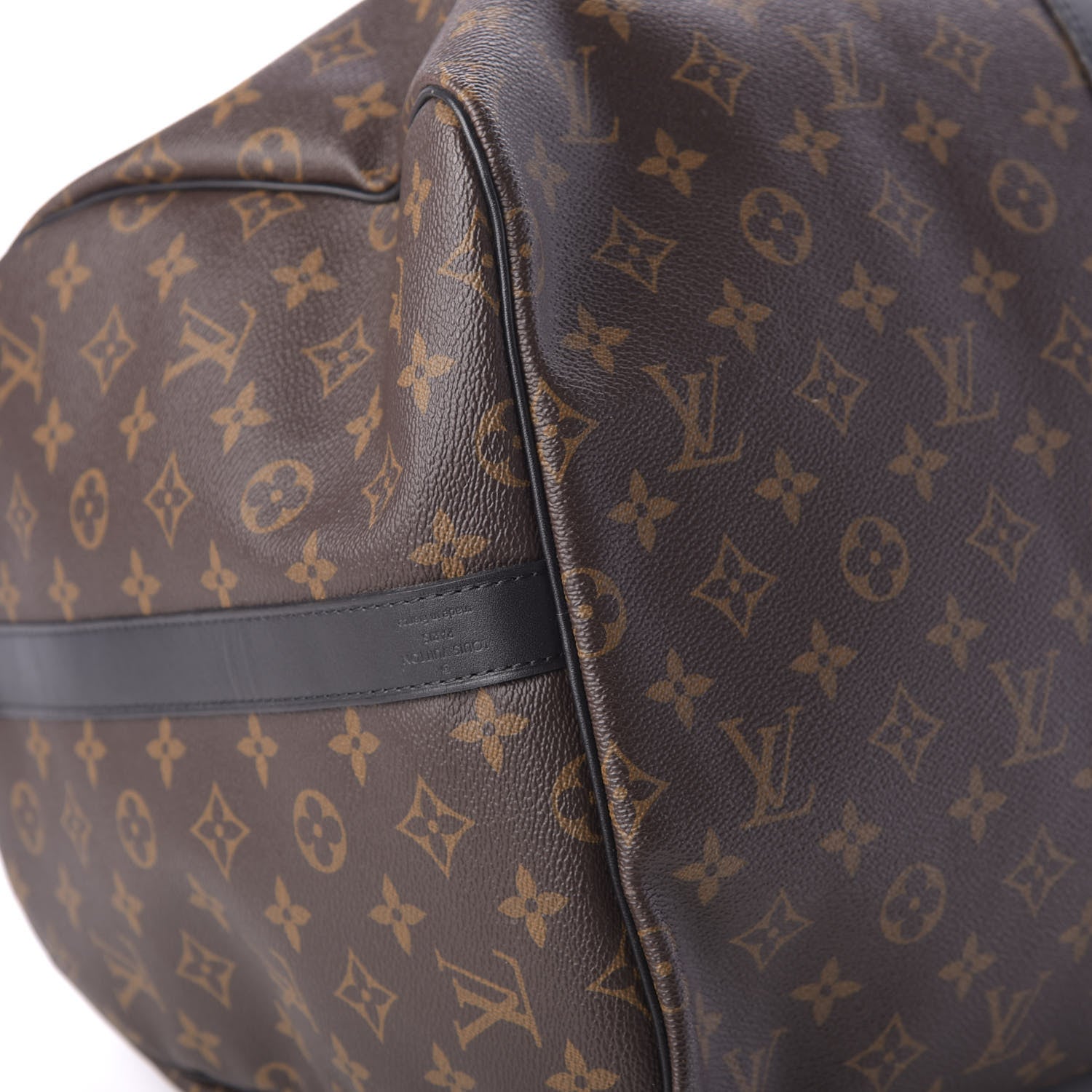 Louis Vuitton Monogram Macassar Keepall Bandouliere 55 5 of 9