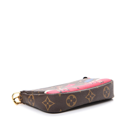 Louis Vuitton Monogram 2017 Christmas Animation Mini Pochette Accessories 3 of 7