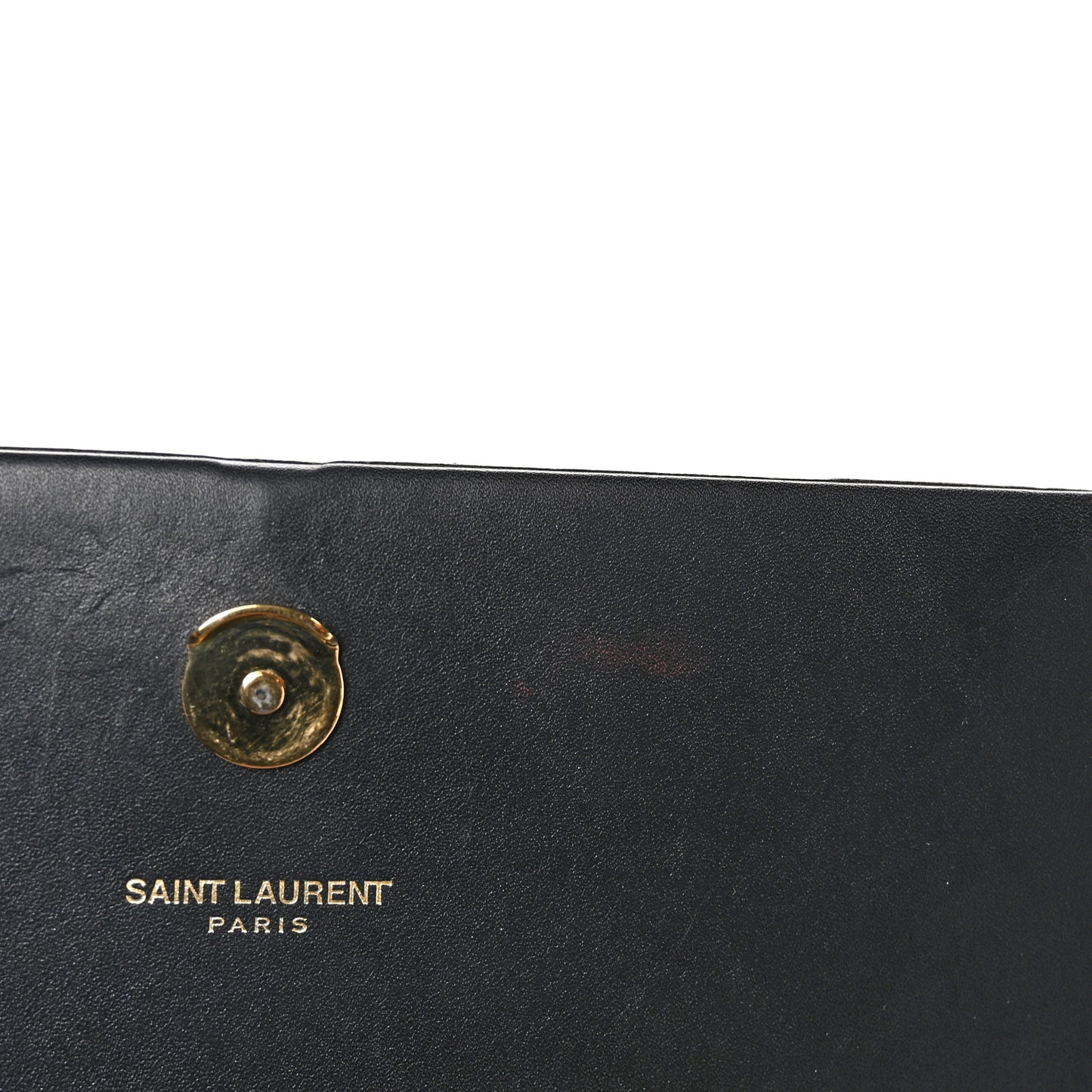Calfskin Small Classic Monogram Kate Tassel Satchel Black