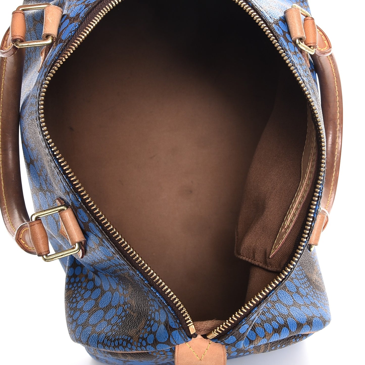 Monogram Kusama Town Speedy 30 Blue