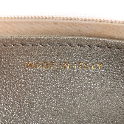 Chanel Shiny Calfskin Quilted Multicolor Top Handle Wallet On Chain WOC White 7 of 11