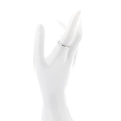 Cartier Platinum 2mm Ballerine Wedding Band Ring 59 8.75 2 of 5