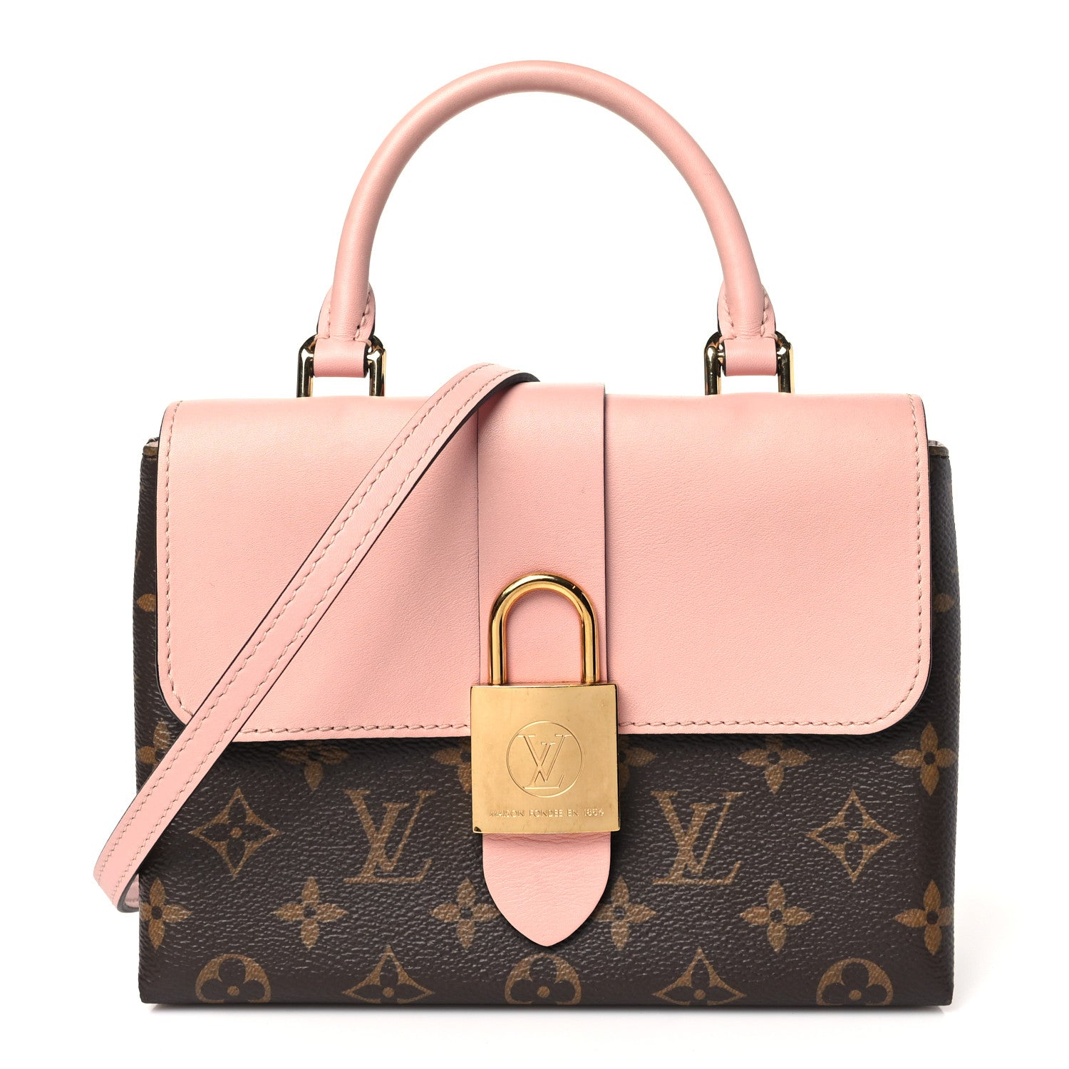 Louis Vuitton Monogram Locky BB Rose Poudre 1 of 12