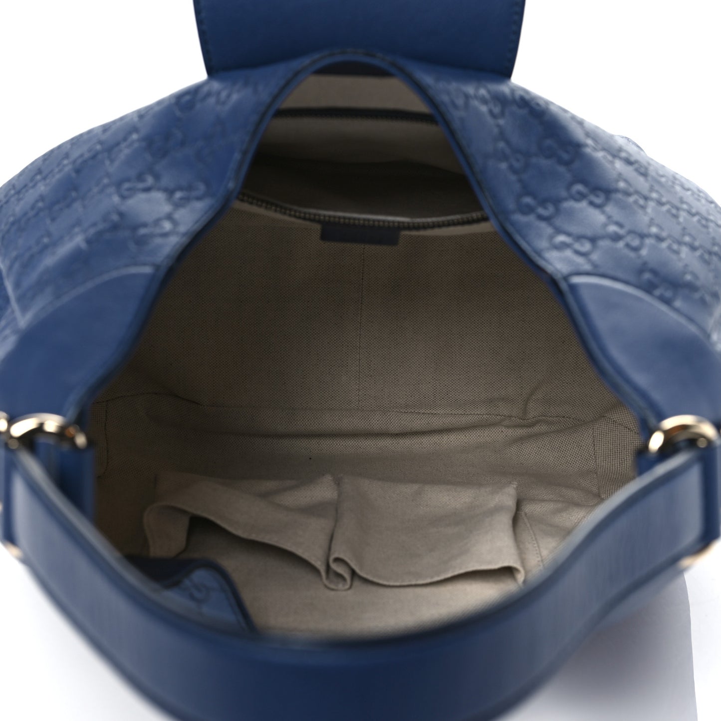 Guccissima Medium Emily Hobo Blue
