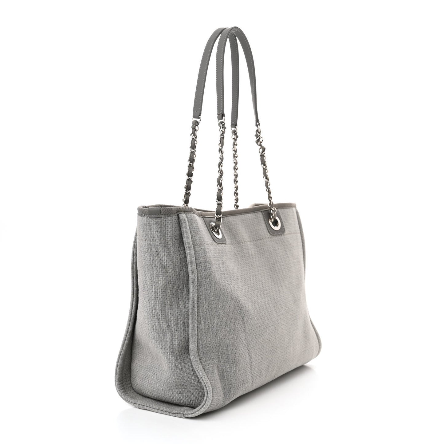 Canvas Small Deauville Tote Grey