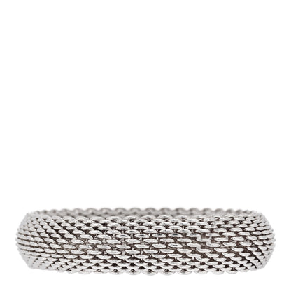 Tiffany Sterling Silver Somerset Mesh Bracelet 2 of 3