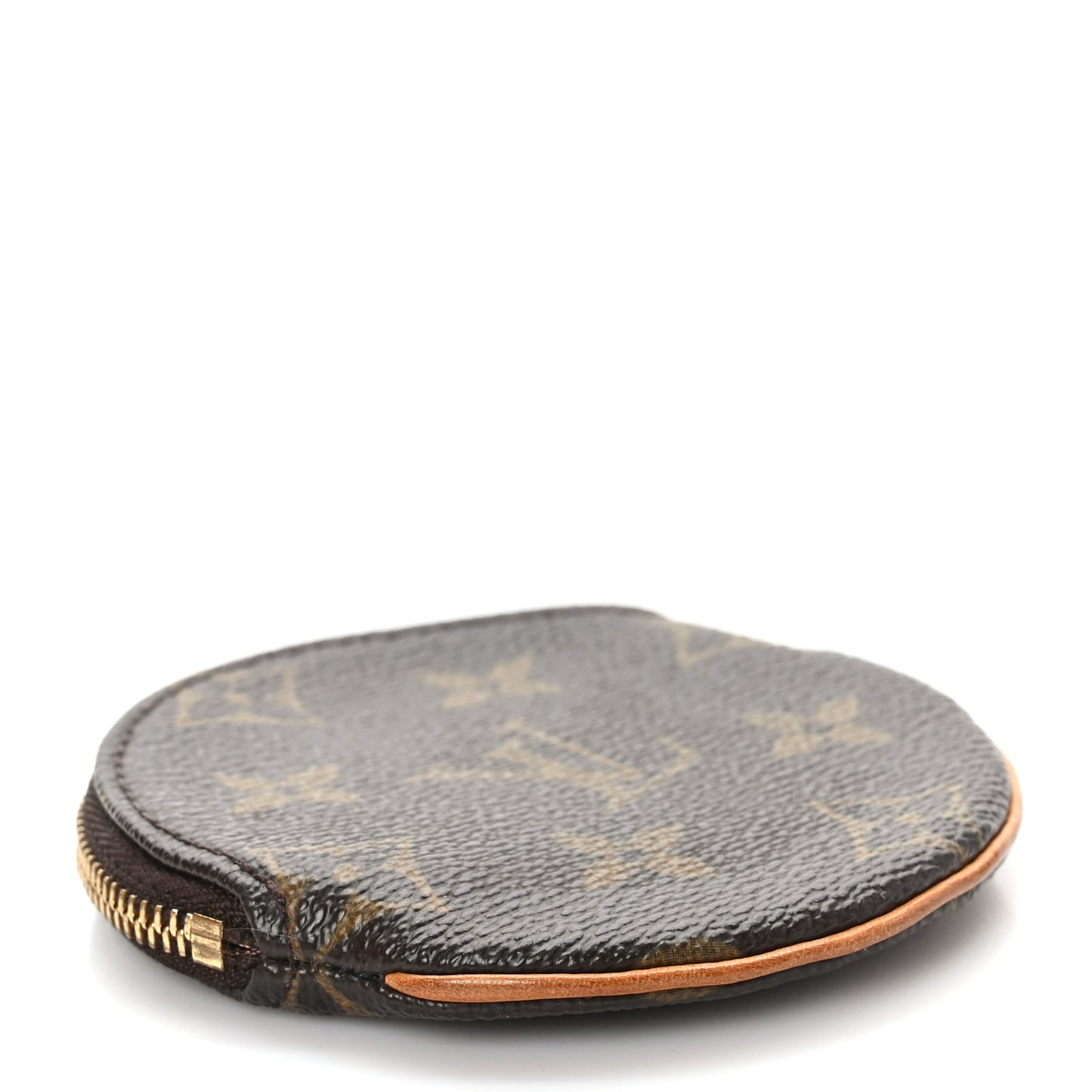 Monogram Round Coin Purse