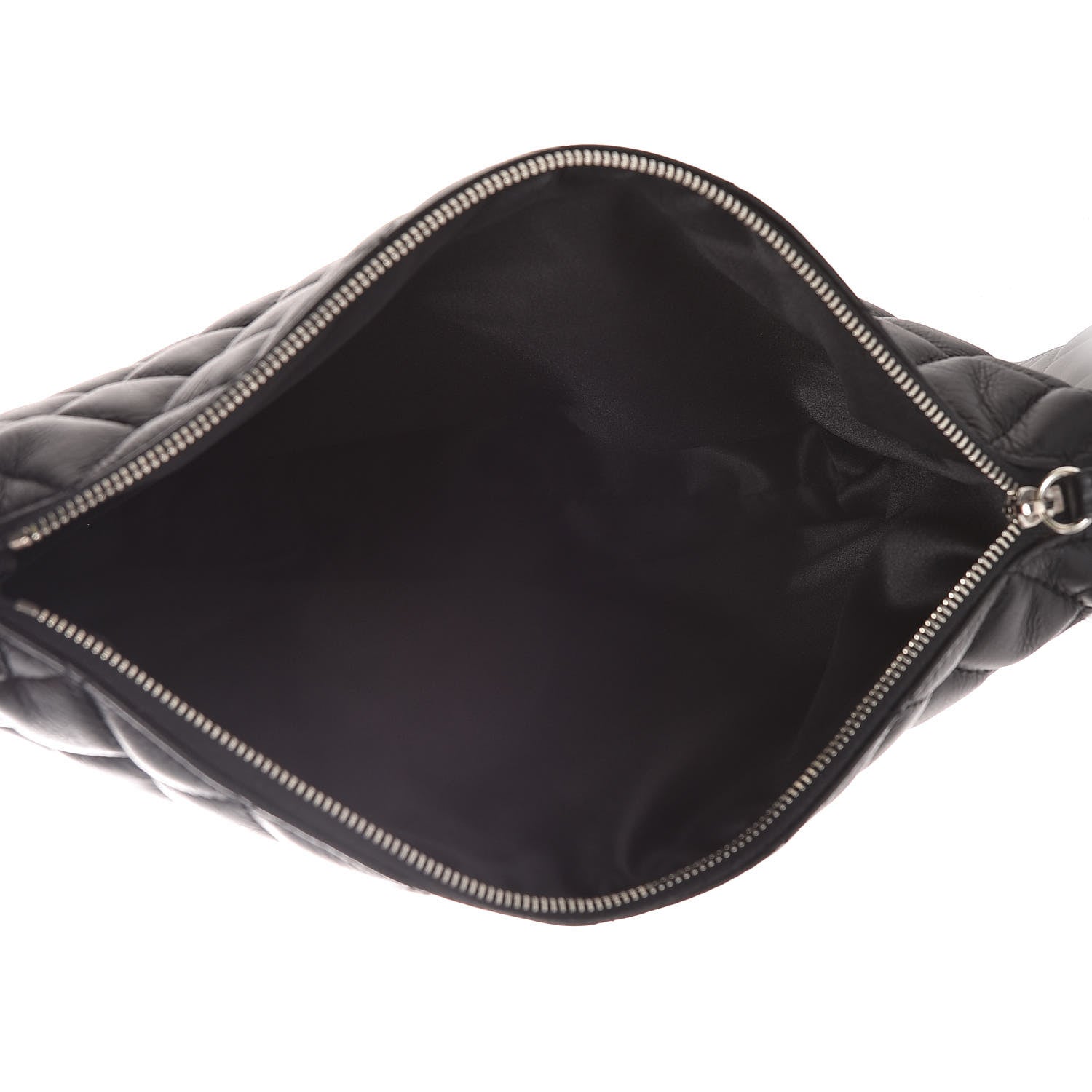 Chanel Calfskin Quilted Large Chic and Soft Shopping Tote Black 12 of 15