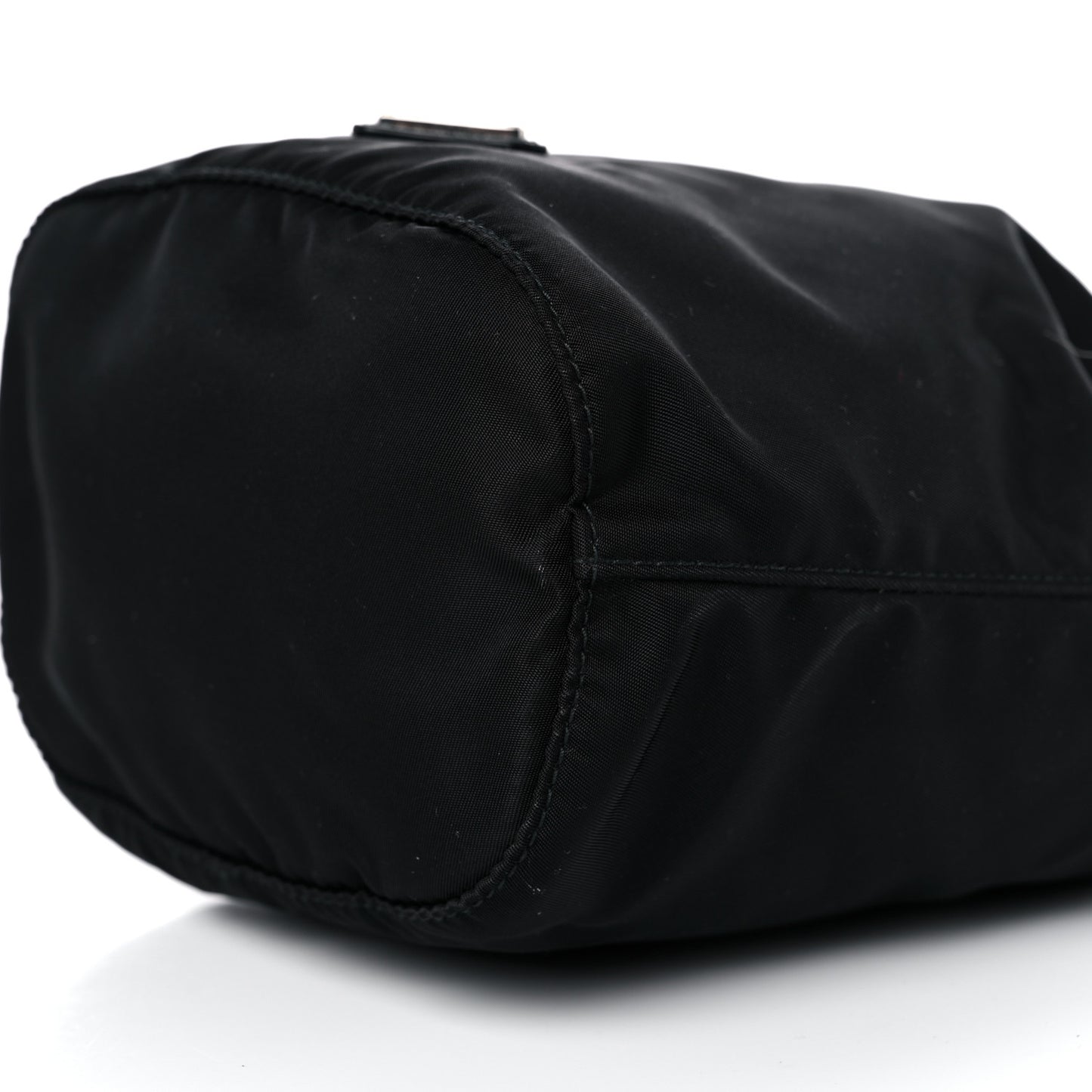 Nylon Vela Drawstring Pouch Black