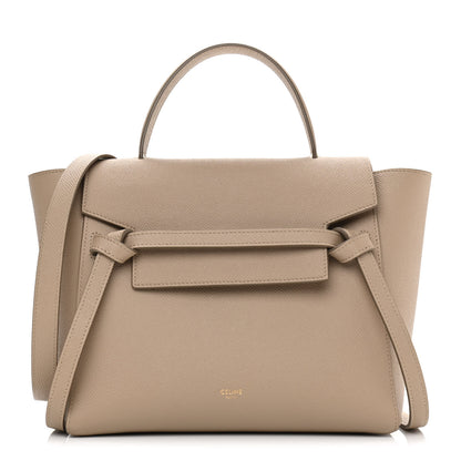 Celine Grained Calfskin Micro Belt Bag Light Taupe 1 of 13