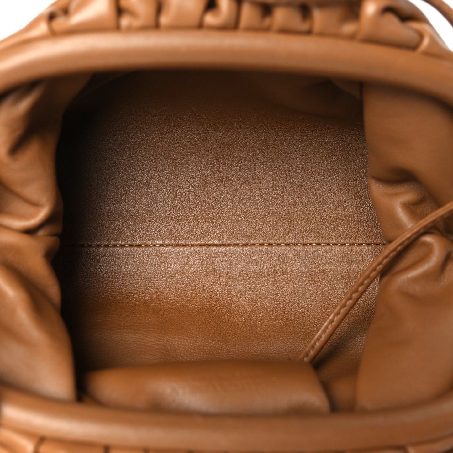 Butter Calfskin The Mini Pouch Camel