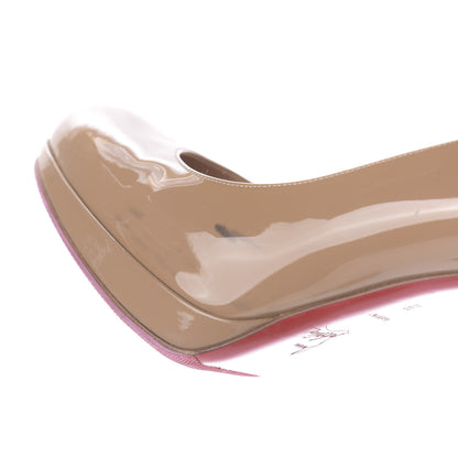 Christian Louboutin Patent New Simple 120 Pumps 38 Nude 10 of 10