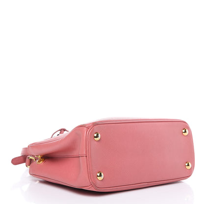 Prada Saffiano Small Galleria Double Zip Tote Tamaris 4 of 17
