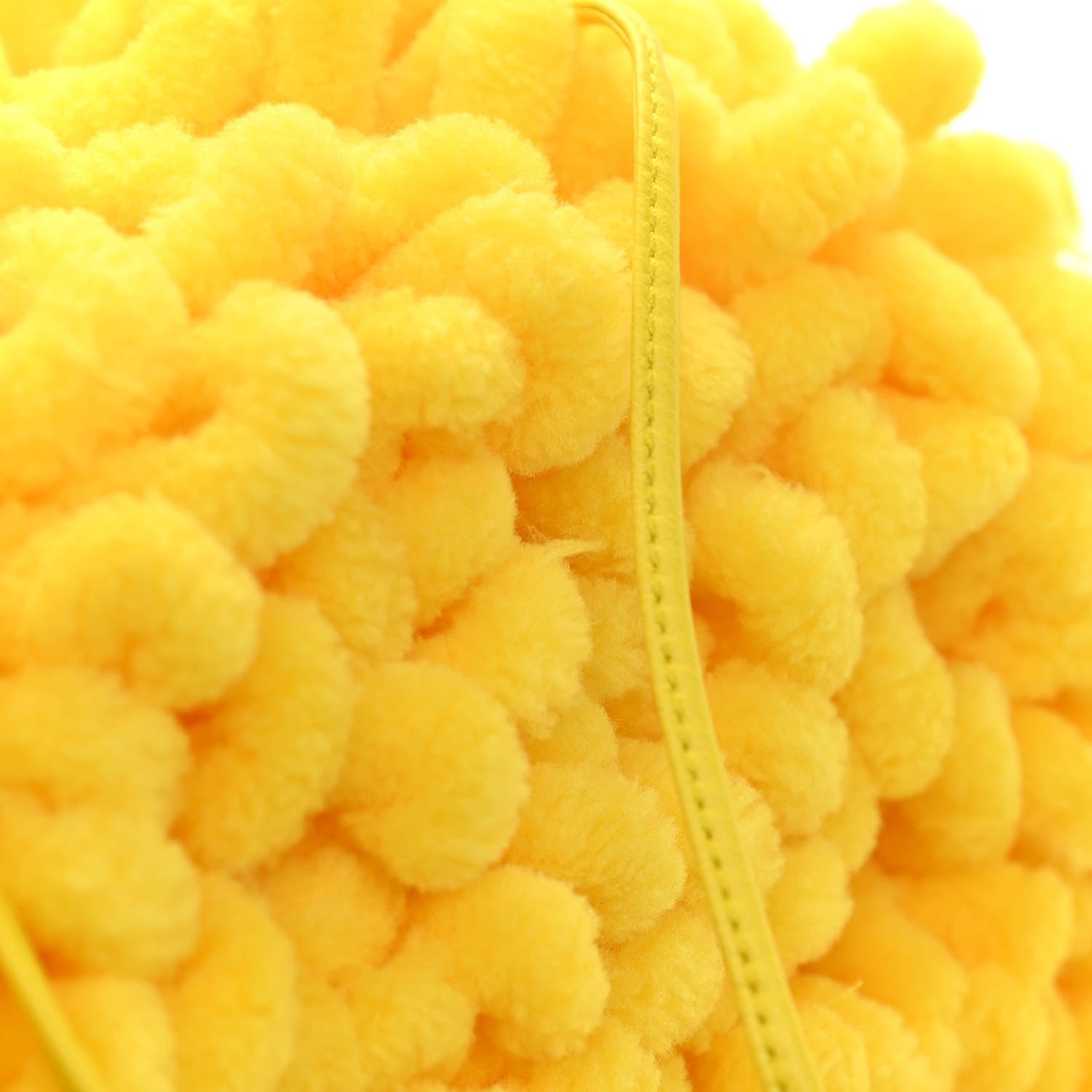 Bottega Veneta Chenille The Mini Pouch Lemon 11 of 11