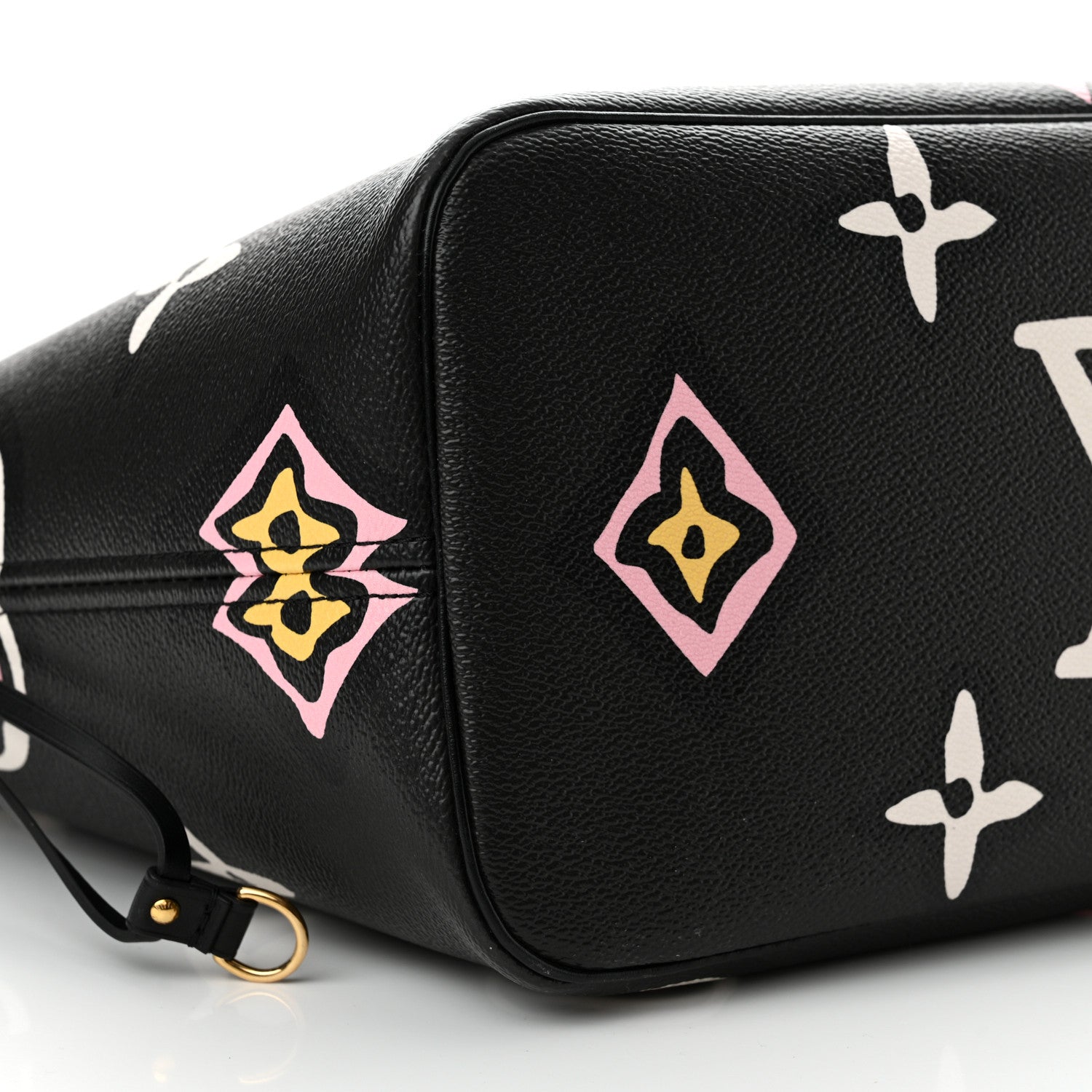 Louis Vuitton Monogram Giant Wild at Heart Neverfull MM Black 9 of 11