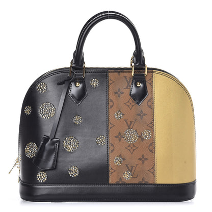 Louis Vuitton Reverse Monogram Studded Night Lights Alma PM 1 of 11