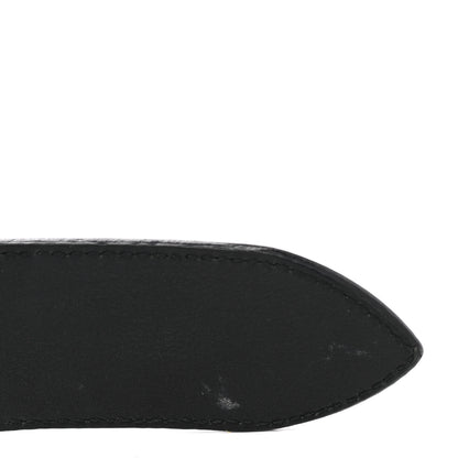 Gucci Textured Calfskin Double G 40mm Belt 95 38 Black 6 of 6