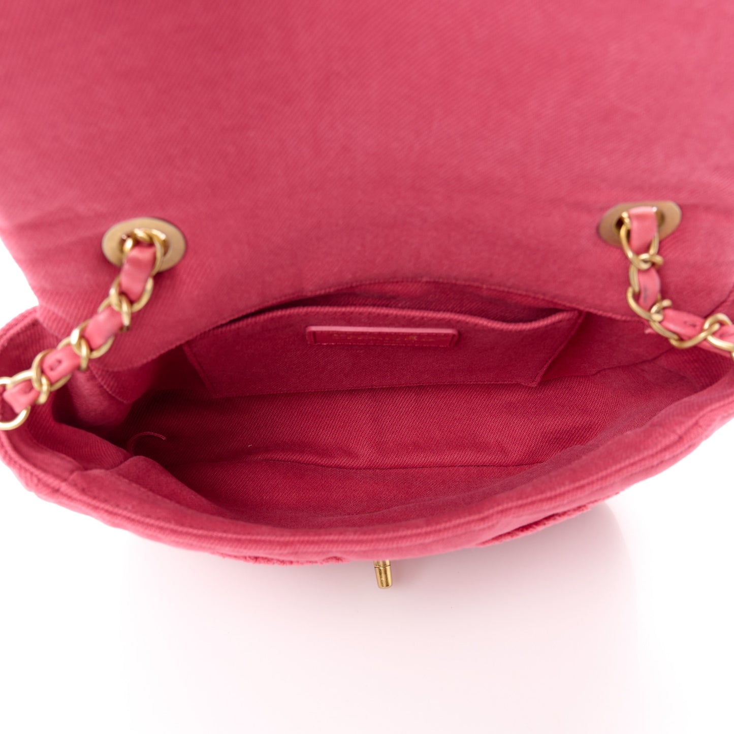 Denim Coco Flap Pink