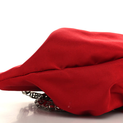 Givenchy Satin Mini Kenny Shoulder Bag Red 9 of 10