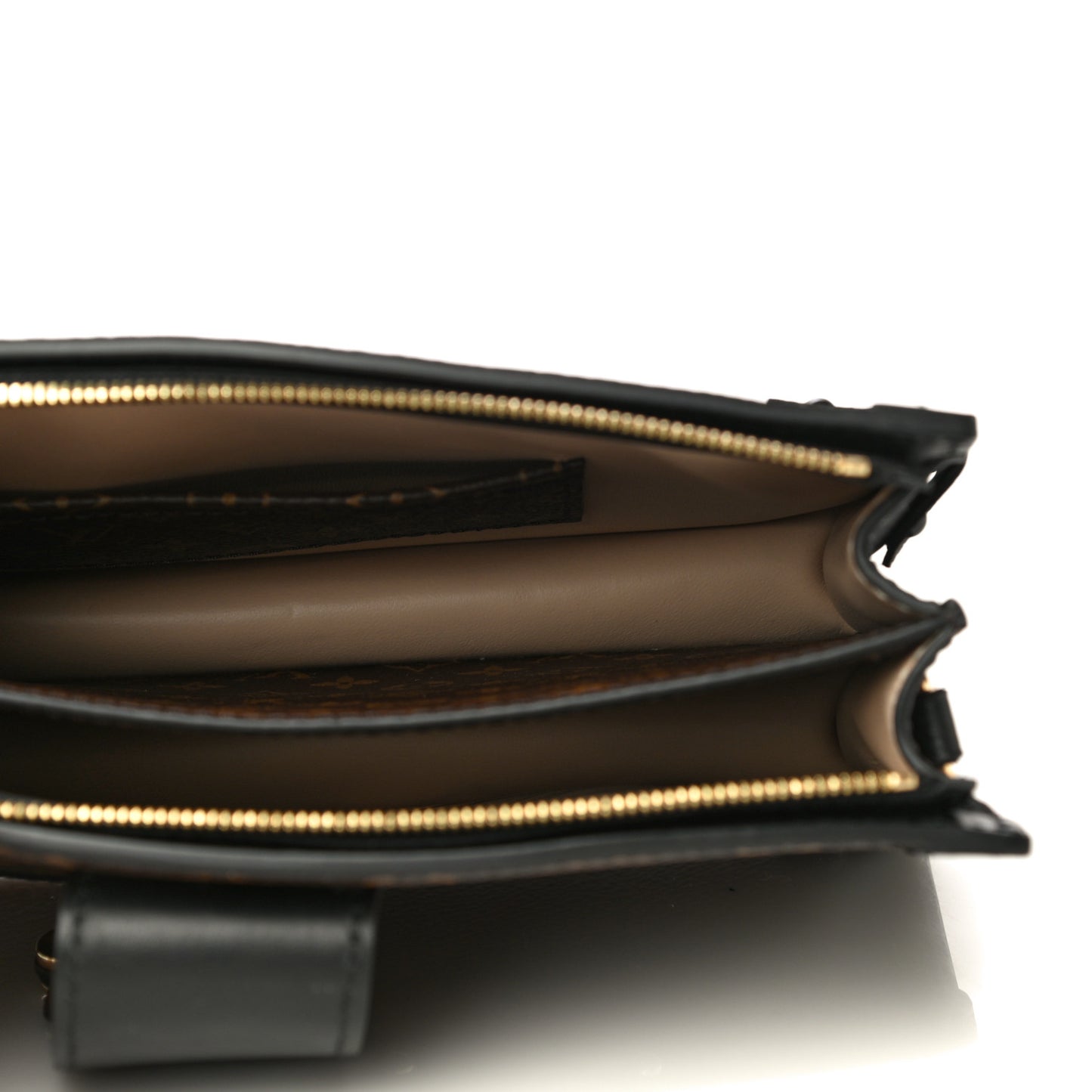 Reverse Monogram Trunk Clutch
