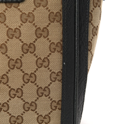 Gucci Monogram Medium Charm Top Handle Bag Green 10 of 14