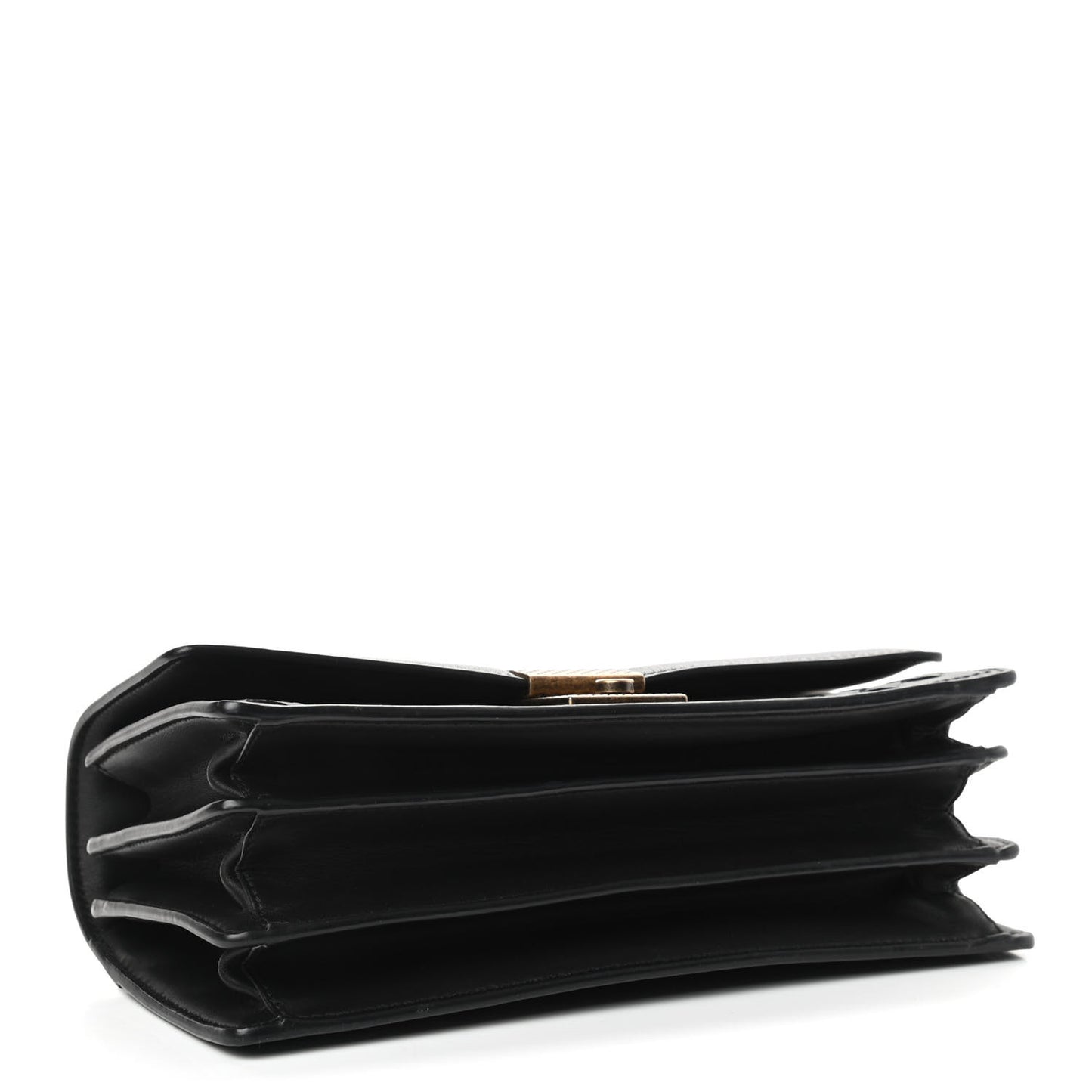 Nappa Intrecciato Top Handle Bag Black