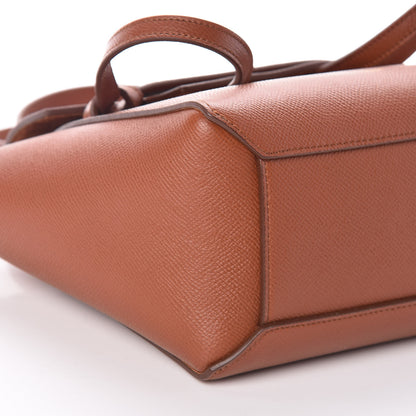 Celine Grained Calfskin Nano Belt Bag Caramel 11 of 12