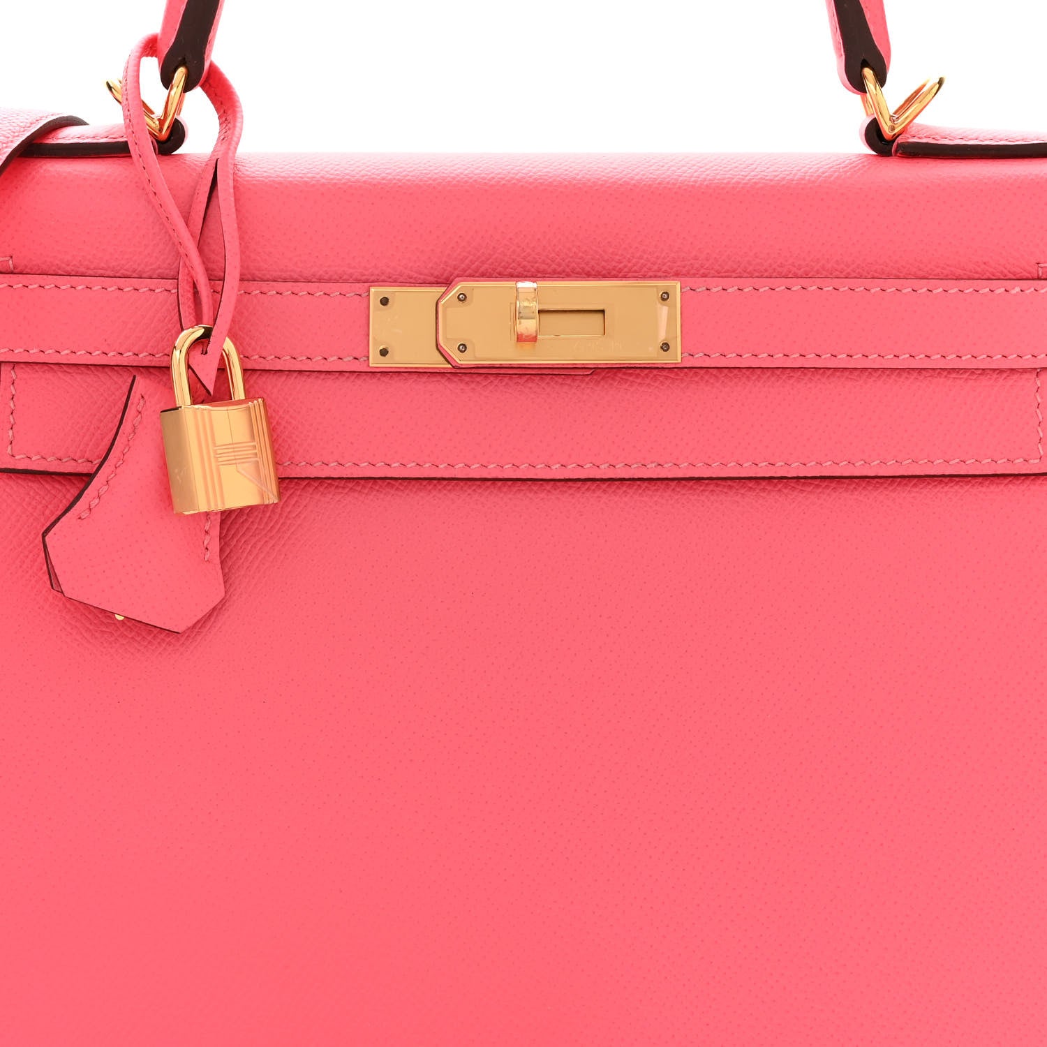 Hermes Epsom Kelly Sellier 28 Rose Azalee 8 of 10
