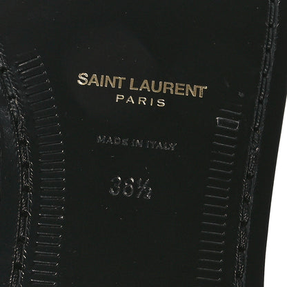 Saint Laurent Suede Le Loafer Penny Slippers 36.5 Dark Chocolate 7 of 9