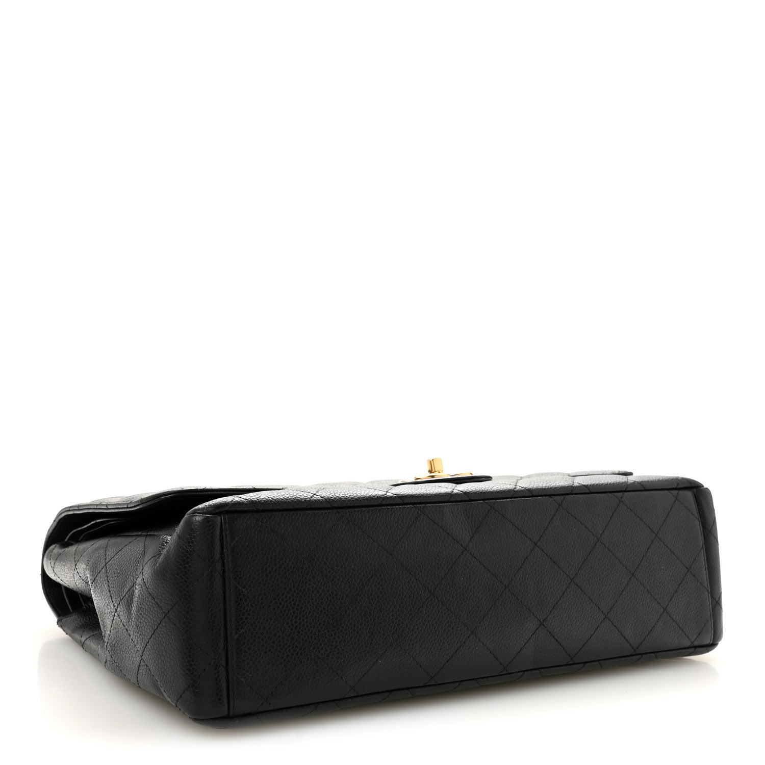 Chanel Caviar Quilted Maxi Double Flap Black 4 of 12