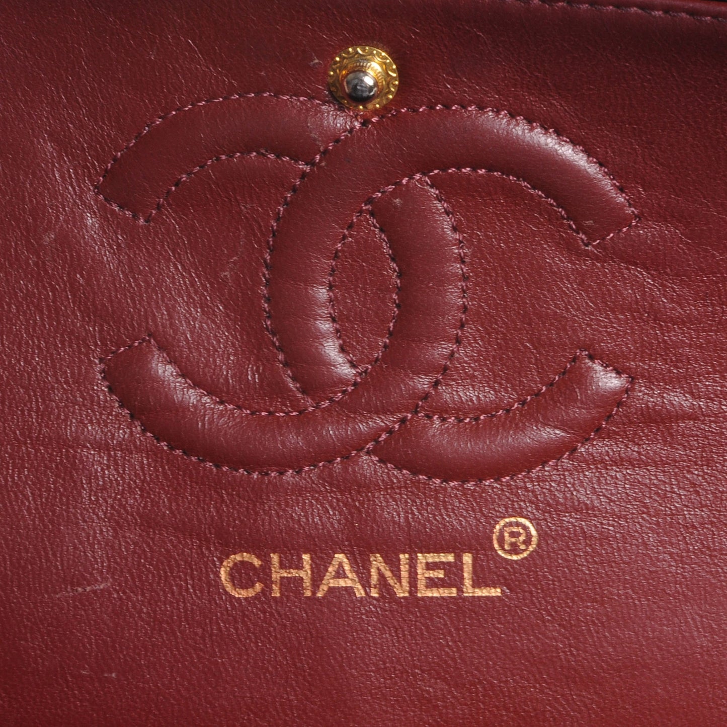 Lambskin Small Double Flap Black