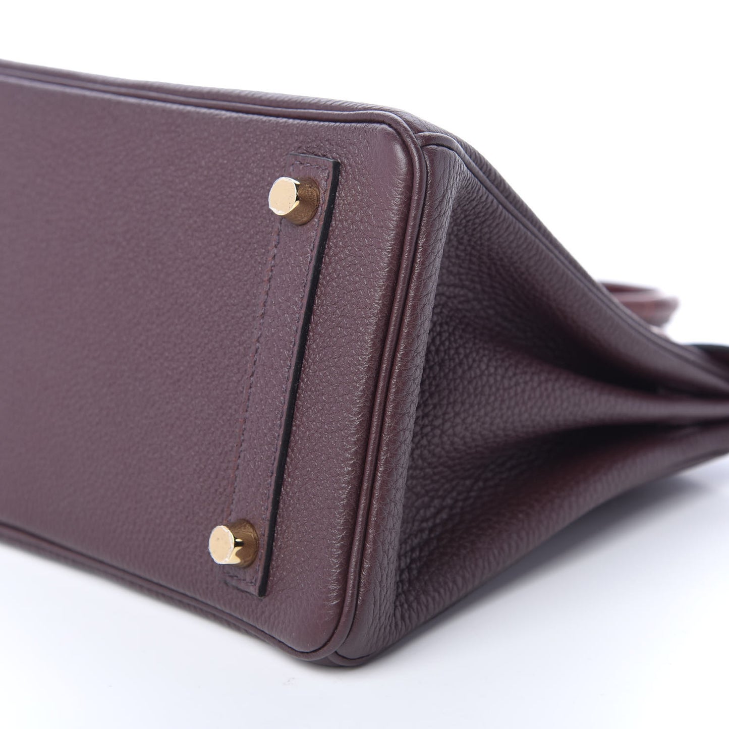 Togo Matte Alligator Birkin Touch 25 Rouge Sellier Bourgogne