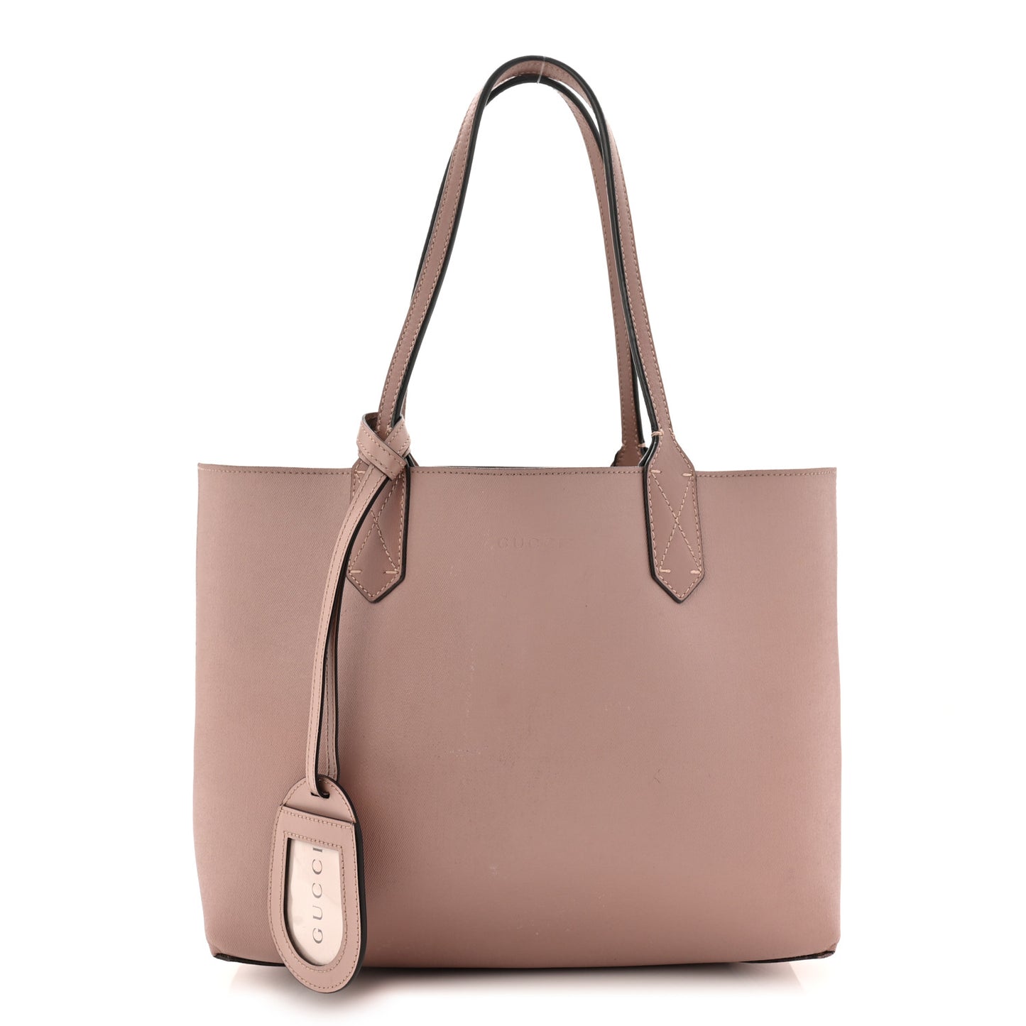 GG Supreme Monogram Small Reversible Tote Dark Cipria