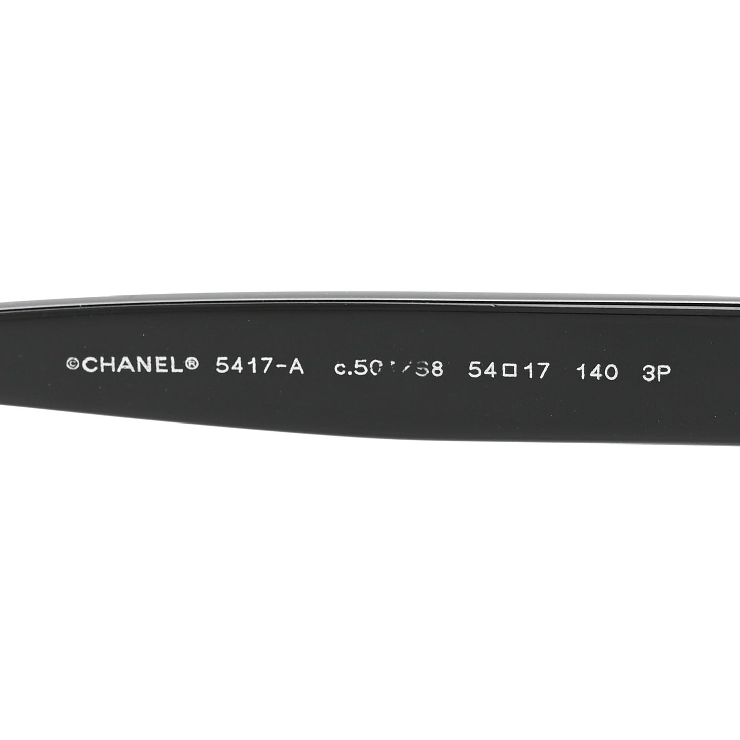 Acetate Polarized Square Sunglasses 5417-A Black