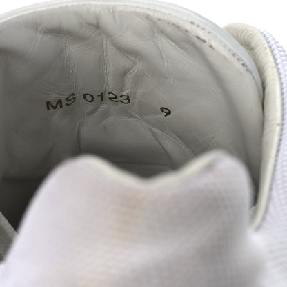 Louis Vuitton Calfskin Suede LV Mens Sneakers 9 White 8 of 9