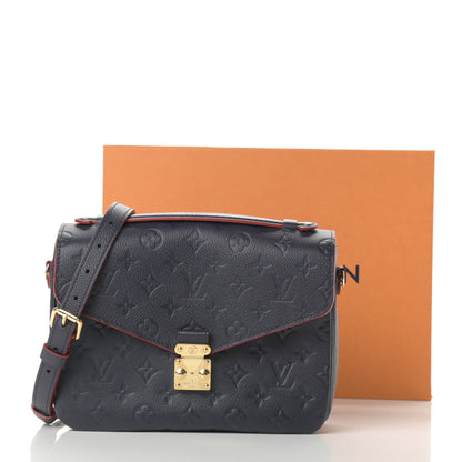 Louis Vuitton Empreinte Pochette Metis Marine Rouge 13 of 13