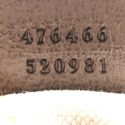 Gucci GG Supreme Monogram Web Neo Vintage Shoulder Bag Beige New Acero Crop 7 of 11